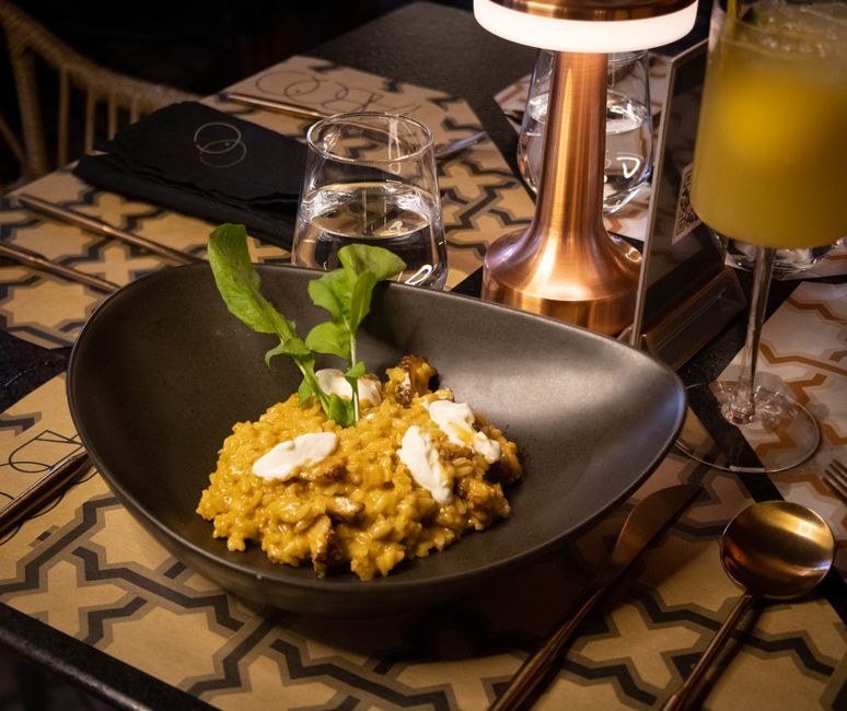 Risotto aux champignons